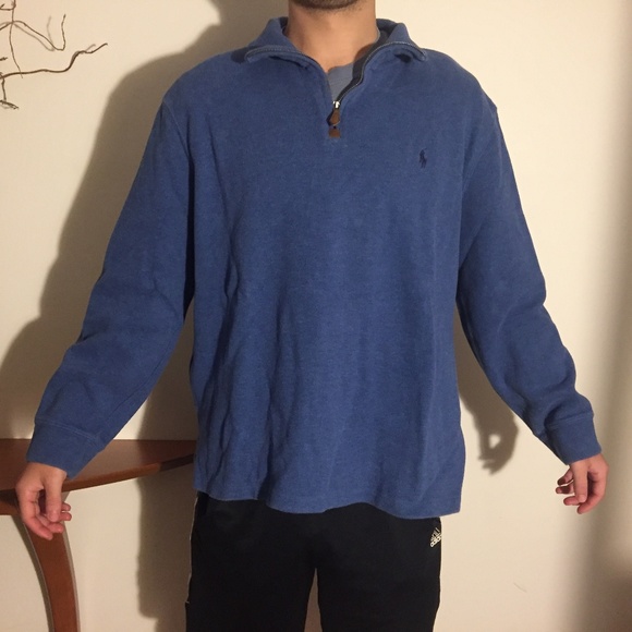 Polo Ralph Lauren Quarter 1/4 zip sweater - Picture 1 of 2